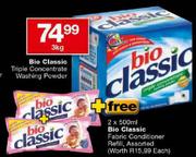 Bio Classic Triple Concentrate Washing Powder-2kg 
