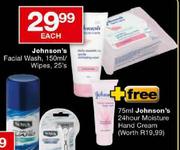 Johnson's Facial Wash-150ml