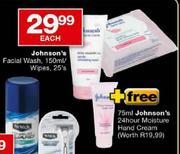 Johnson's Wipes-25's