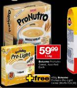 Bokomo ProNutro Cereal Assorted-1.5kg+Free Bokomo ProNutro Pro-Light Cereal-450g Each