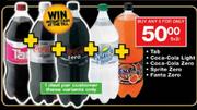 Tab/Coca-Cola Light/Coca-Cola Zero/Sprite Zero/Fanta Zero-5x2ltr