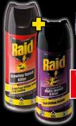 Raid Dual Insecticide-2x300ml