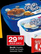 Nestle Country Fresh Ice Cream-2Ltr./2.5Ltr Each