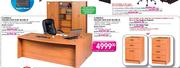 Classique 2 Drawer Deep Filer Desk High Pedestol (222939)-Each