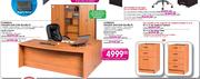 Classique Executive Desk+Size:2000mm(1)x1800mm(d) (222909)-Desk Only Each