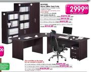 Bedford Home Office Desk Suite-1x800mmx900mm (196427) Each