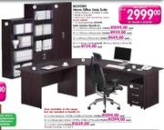 Bedford Home Office Desk Suite-1x1200mmx900mm (196425) Each