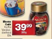 Monte Cafe Koffie Verskeidenheid-200g Elk