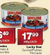 Lucky Star Curried/Pickled Pilohards-400g Each