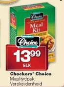 Checkers' Choico Maaltydpak Verskeidenheid-Elk 