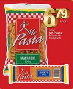 Mr. Pasta Macaroni/Spaghetti-500g Each