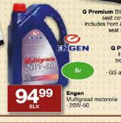 Engen Multigraad Motorolie 20W-50-5 Ltr