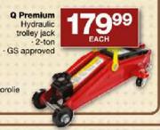 Q Premium Hydraulic Trolley Jack-2 ton