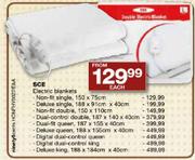 SCE Electric Blanket Digital Dual-Control King-each