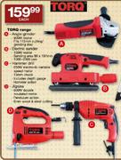 Torq Range Angle Grinder-900W Motor