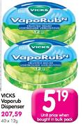 Vicks Vaporub Dispenser-12g