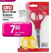 Aro Blunt Nose Scissors-Per 2 Pack