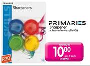 Primaries Sharpener-Per 4 Pack