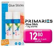 Primaries Glue Stick-Per 2 Pack