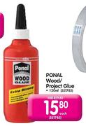 Ponal Wood/Project Glue-120ml Each