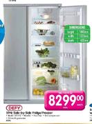 Defy Side-By-Side Fridge/Freezer-594l