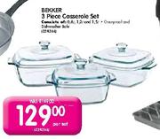 Bekker Casserole Set-3 Piece
