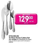 Stylehouse Venice Cutlery Set-16 Piece