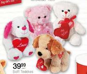 Soft Teddies-25cm Each