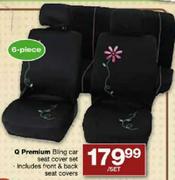 Q Premium Bring Car Seat Cover Set-6-Piece Per Set