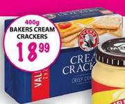 Bakers Cream Crackers-400g 