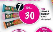 Jungle Energy Bars Assorted-48g