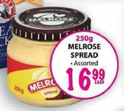 Melrose Spread Assorted-250g Each