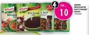 Knorr Regular Or Tasty Packet Soups Assorted-4's