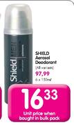 Shield Aerosol Deodrant(All Variants)-150Ml