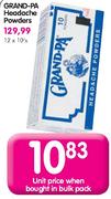 Grand-Pa Headache Powders-12 x 10's
