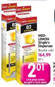 Med-Lemon Single's Dispenser(Regular Only)-82's
