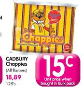Cadbury Chappies(All Flavours)-125's
