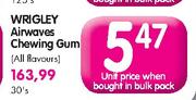 Wrigley Airwaves Chewing Gum(All Flavours)-30's