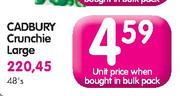 Cadbury Crunchie Large-48's