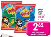 Simba Potato Chips(All Flavours)-36gm