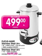 Fuchs-Ware Stainless Steel Urn(129930)