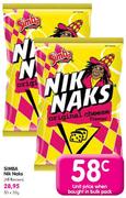 Simba Nik Naks(All Flavours)-50x20gm