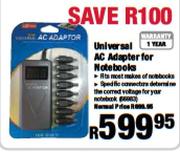 Universal AC Adaptor for Notebooks