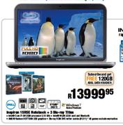 Dell Inspiron 15RSE Notebook + 3 Blu-Ray Titles