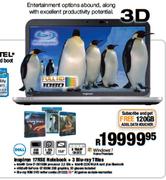 Dell Inspiron 17RSE Notebook + 3 Blu-Ray Titles 