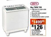 Defy Twin Tub-8kg