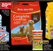 Bob Martin Dog Food Assorted-8.5kg Each + Free 120g Beeno Flatties Meaty Dog Treats