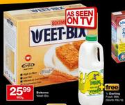 Bokomo Weet-Bix-900gm + Free 1L Darling Fresh Milk