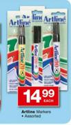 Artline Markers Assorted-each