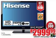 Hisense HD Ready LED TV-32"(81cm)